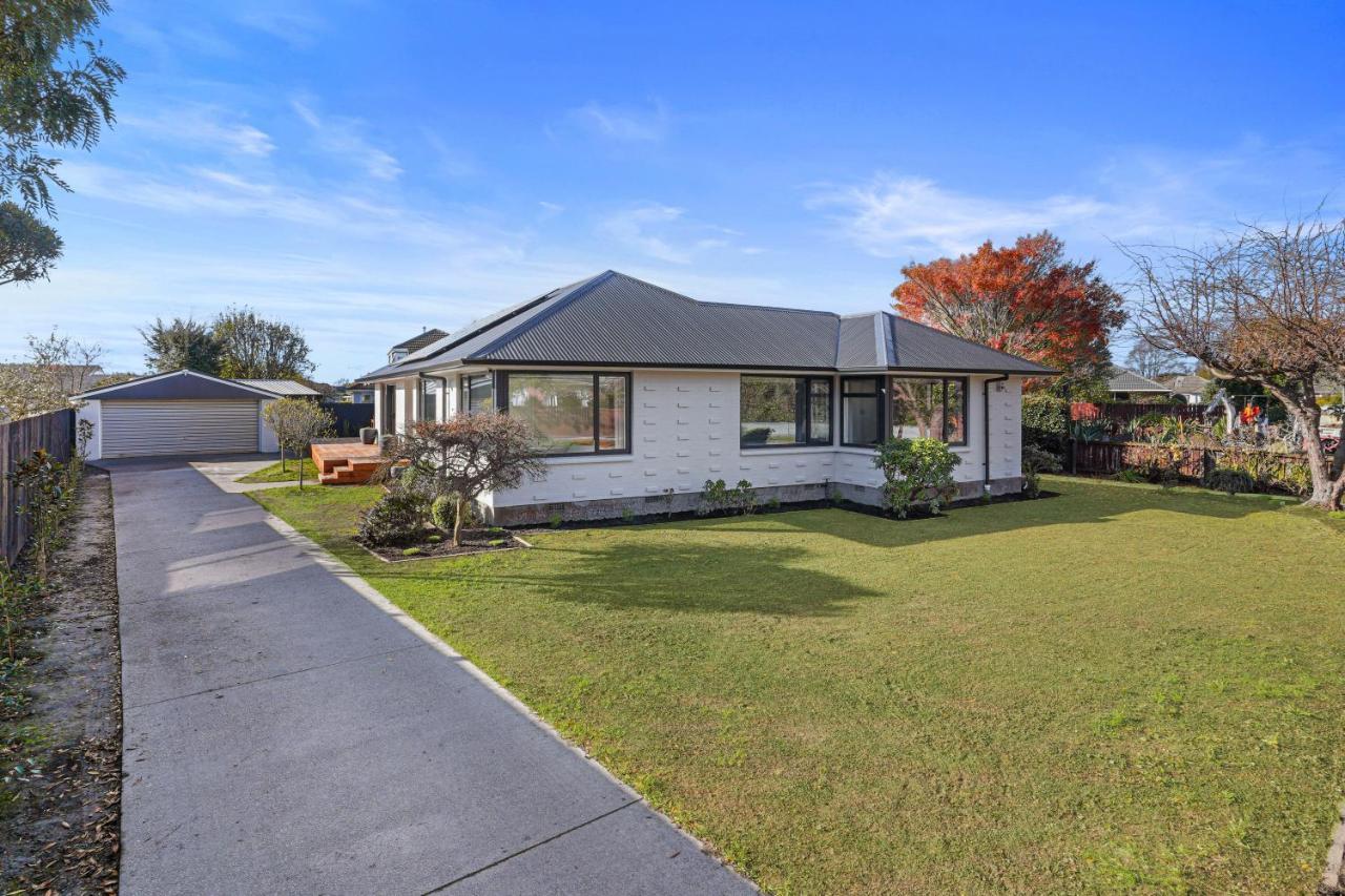 Private, Family-Friendly Home, 4Br By Airport & Free Parking Christchurch Bagian luar foto